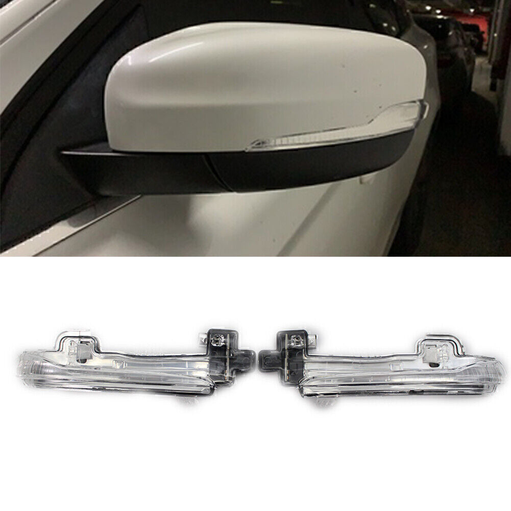 2x Left Right Side Wing Mirror Indicator Light for VOLVO S80 S60 V60 2011-18