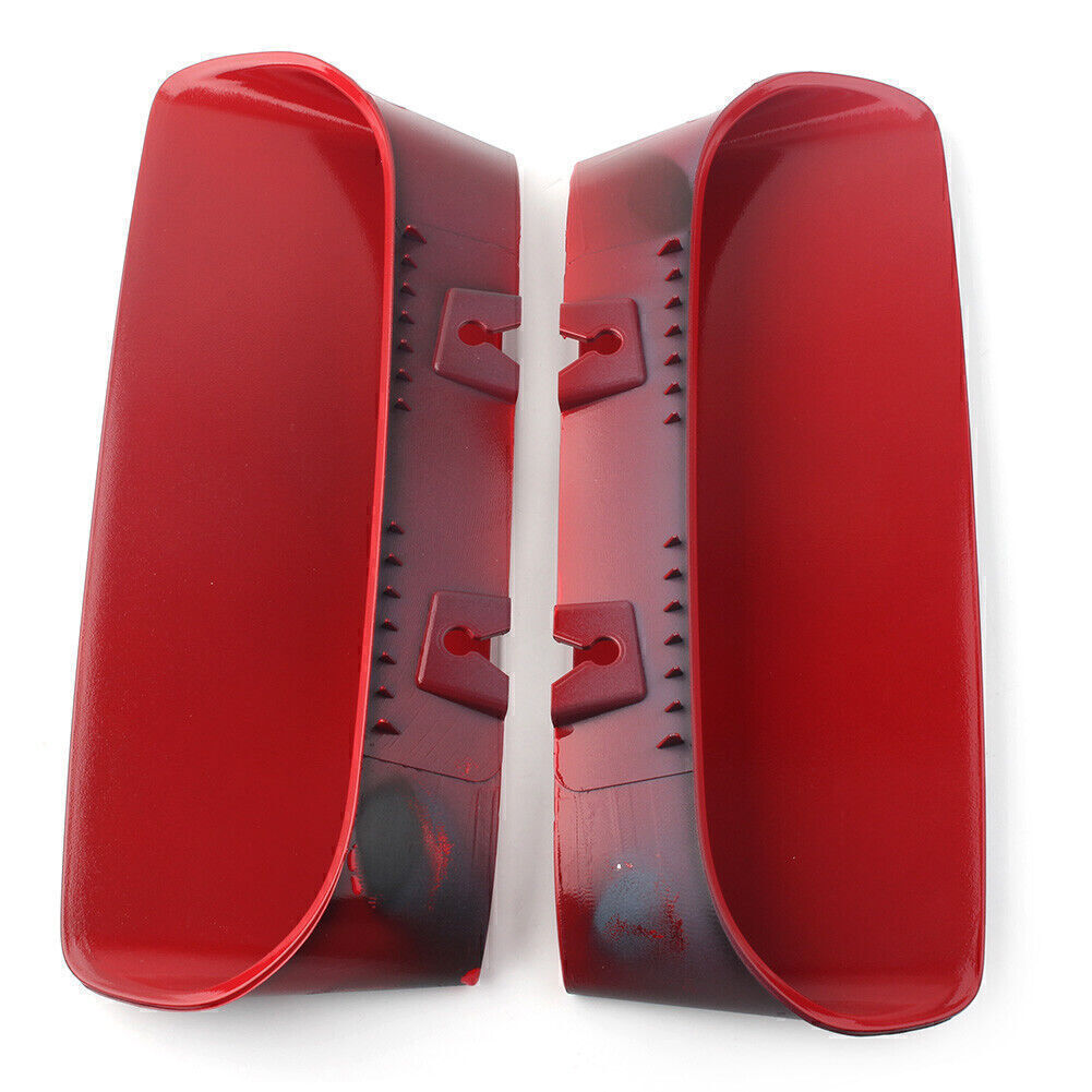 for Dodge for Challenger Redeye 2019-2020 Pair Red Hood Bezels Right Left Side