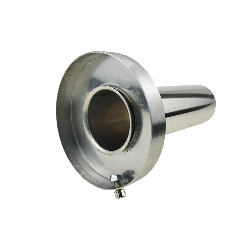 4 Round Stainless Muffler Silencer Insert Exhaust Tip Silver Muffler Silencer
