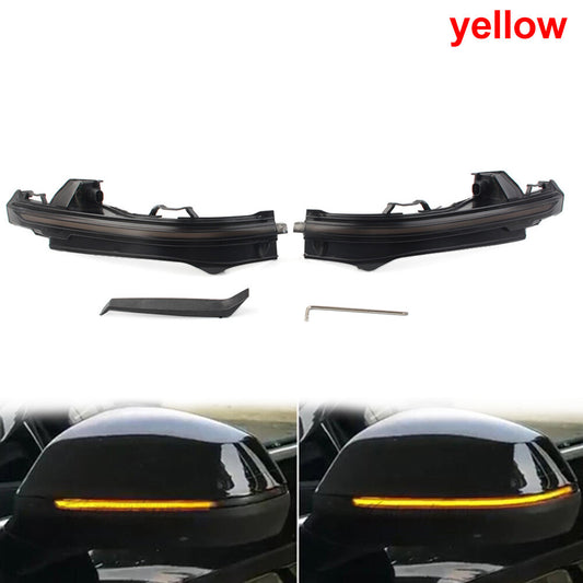 Dynamic LED Mirror Indicator Turn Signal Light for Audi Q7 4M 2016-2019 Q5 FY