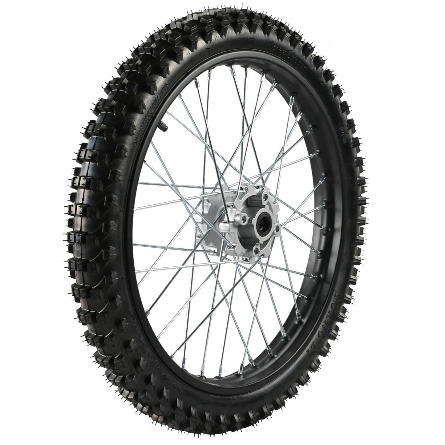Front 70/100-19, Rear 90/100-16, Tires and Rim Dirt Pit, Bicycle Razor Off-Road 150cc 200
