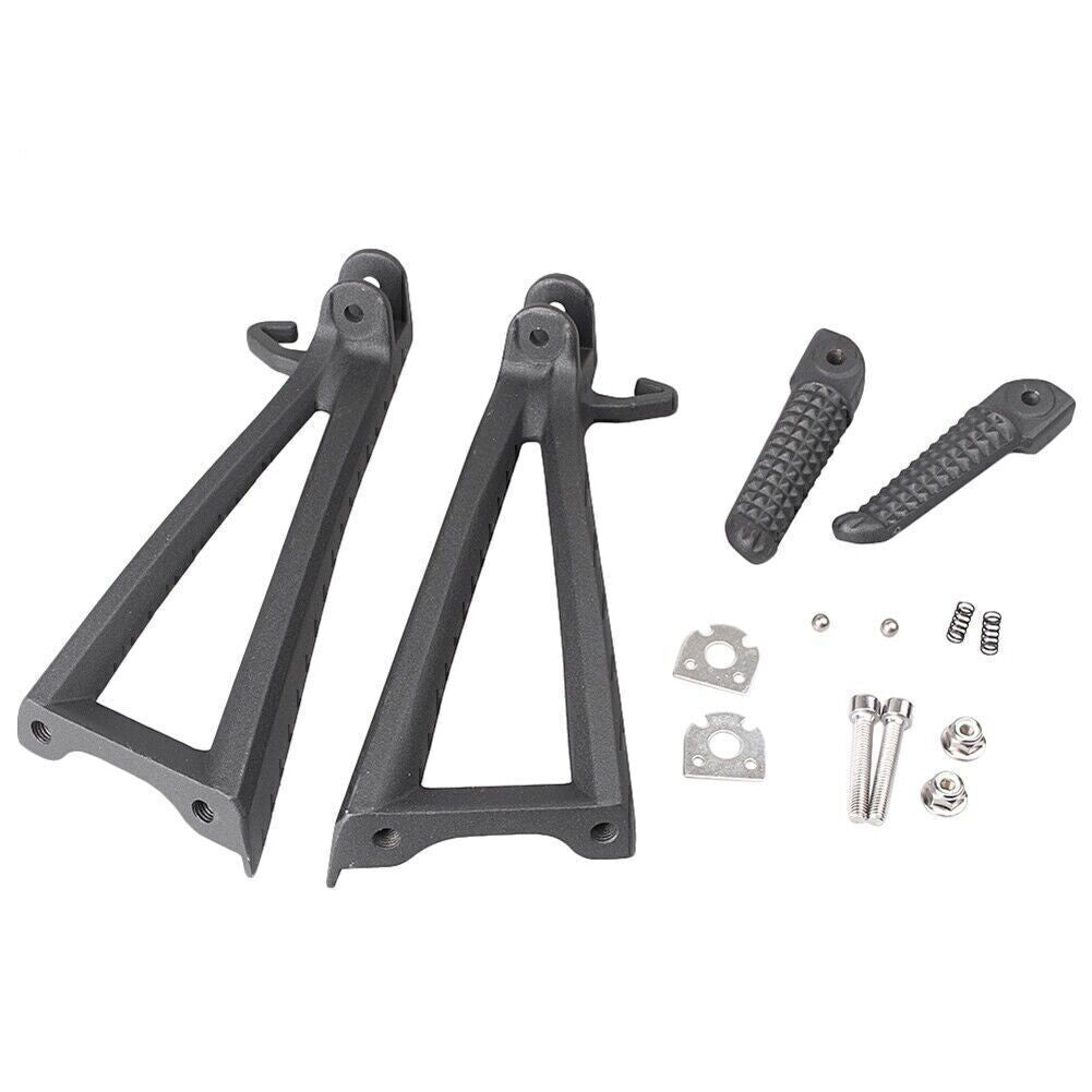 Hinten Sozius Fu?raste Fu?st¨¹tze Satz Schwarz f¨¹r for Yamaha YZF-R6 2006-2011