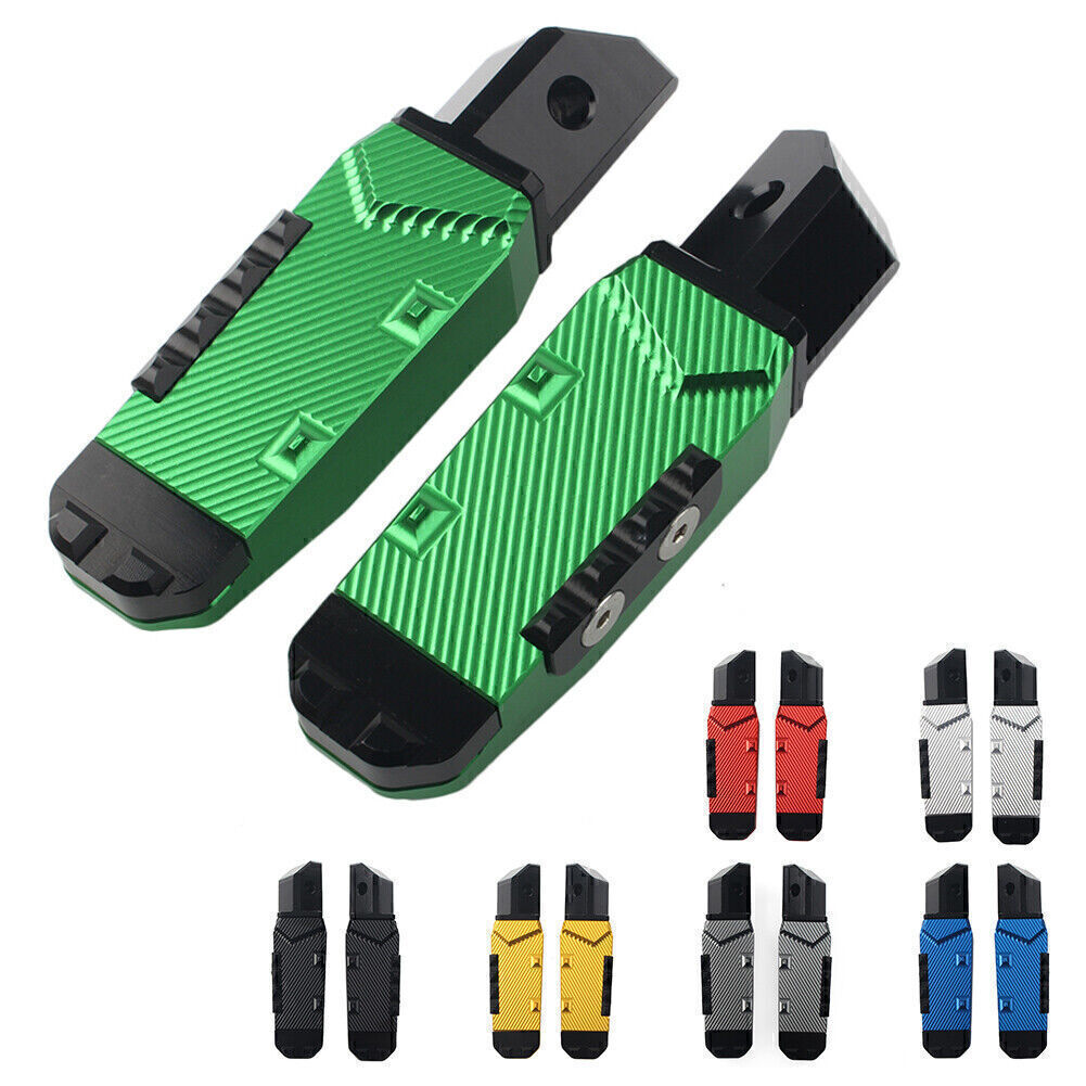 for Honda CBR600RR F5 CBR600 F4/F4I Green Rear Passenger Foot Pegs Pedal Pads