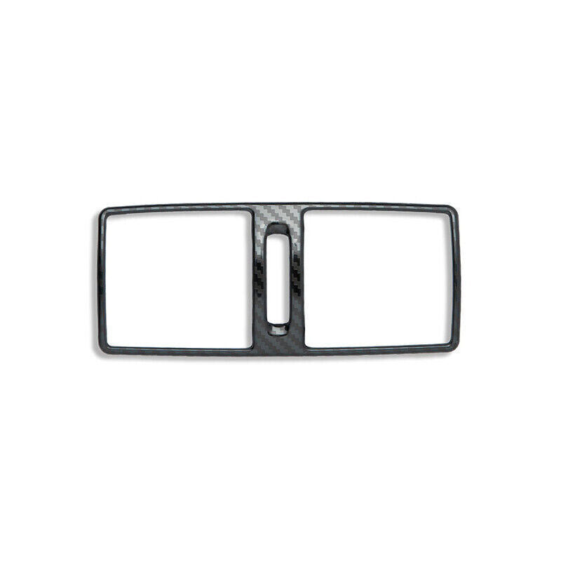 Rear Air Outlet Vent Frame Trim Fit for Nissan Sentra 20-2022 Steel Carbon Fiber