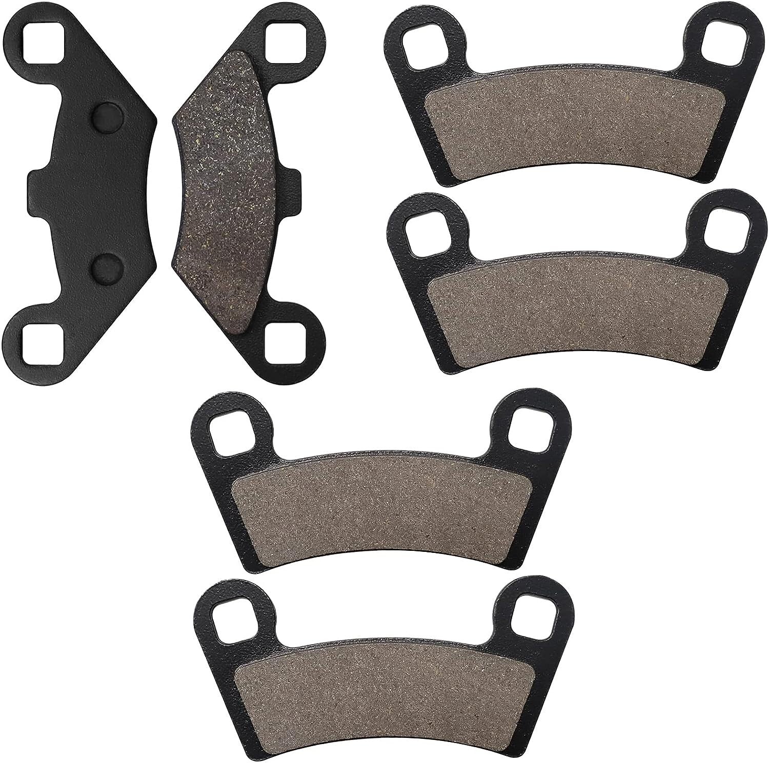 Brake Pads Front and Rear for Polaris RZR 570 2012-2015 RZR 800 2008-2014