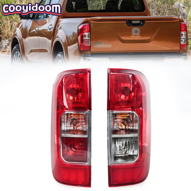 2Pcs for Nissan Navara NP300 D23 2015-2019 Red LHD Rear Tail Lamp NO BulbsWire