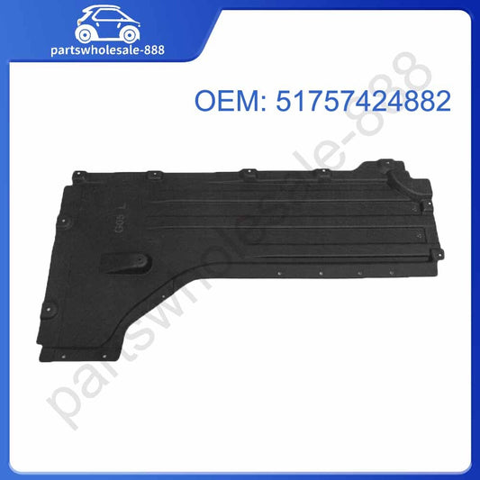 Right Side Floor Under Body Splash Guard Shield Cover for BMW X5 G05 2019 - 2023