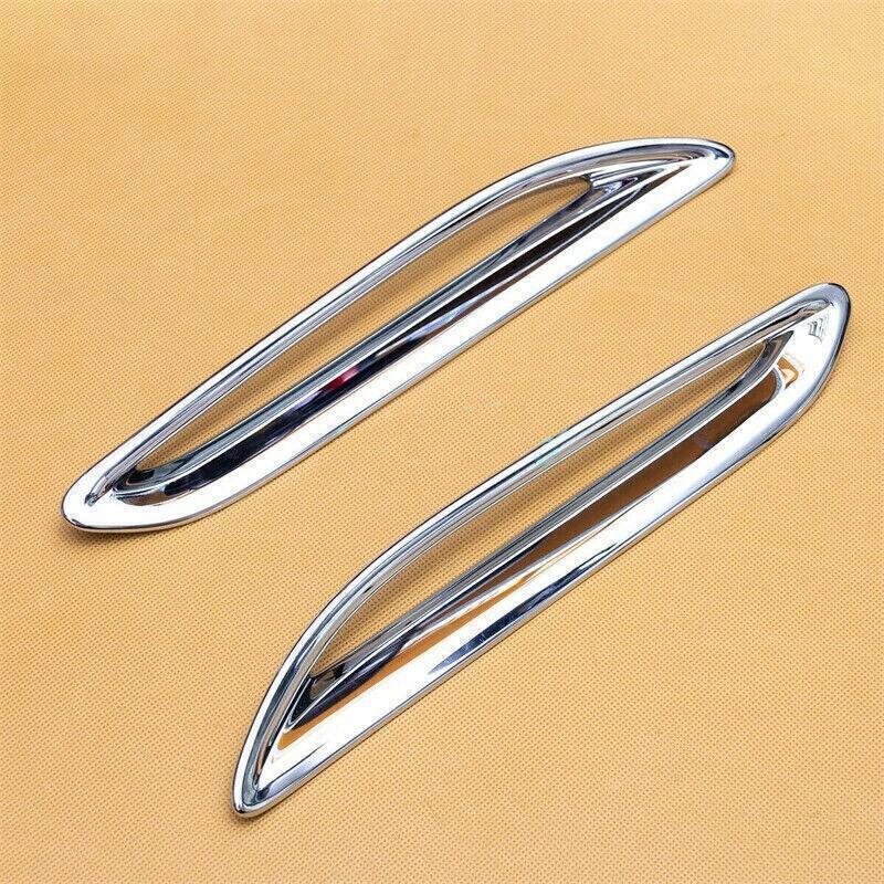 for Lexus NX 250 350h 450h+ 2022-24 Chrome Rear Fog Light Eyelid Molding Trim 2X