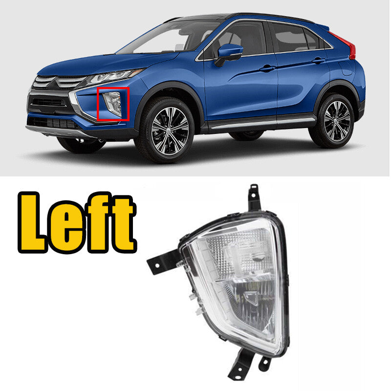 Left Front Bumper Fog Light Fog Lamp LED For 2017-2020 for Mitsubishi Eclipse Cross