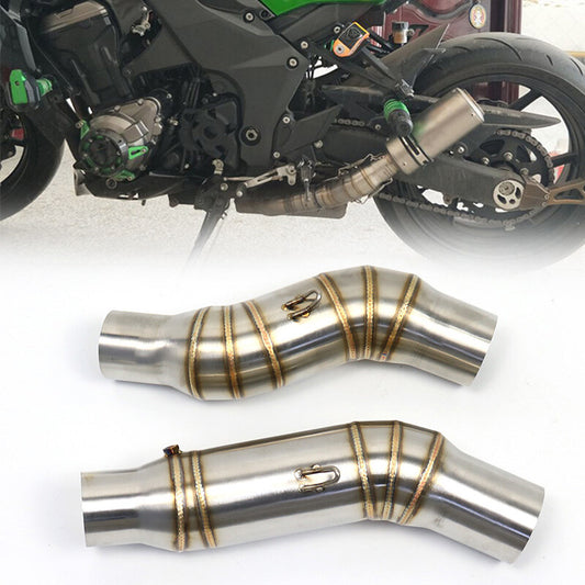 Mid Connect Pipe for Kawasaki Z1000 2010-2019 Motorcycle Exhaust Pipe Slip On