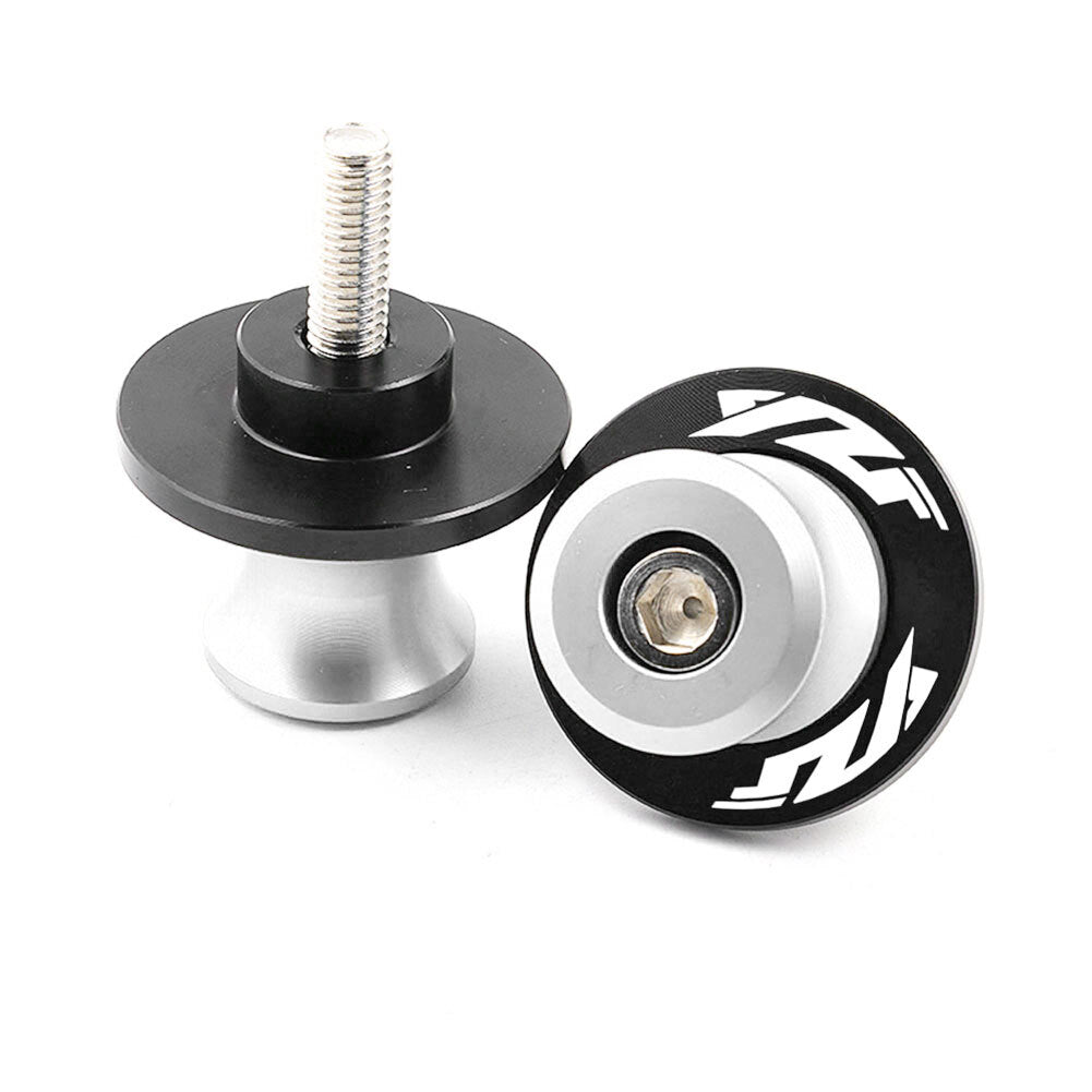 for Yamaha YZF R1 R3 R6 Silver Motorcycle Swingarm Spools Stand Screws Slider