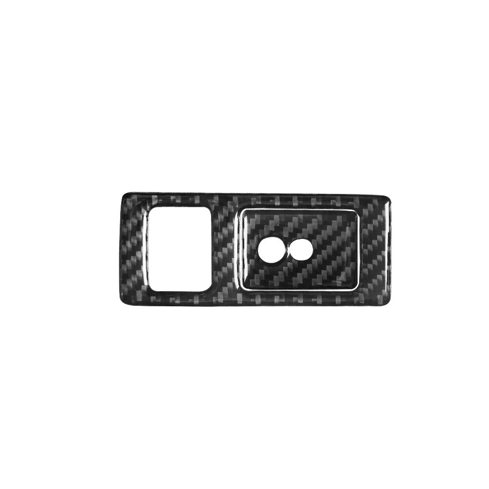 Carbon Fiber Headlight Switch Panel Trim for Land Rover Discovery Sport 2015-19