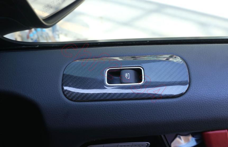 Dry Carbon Fiber Door Window Lift Switch Panel for Benz G Class W464 G65 G55 G63