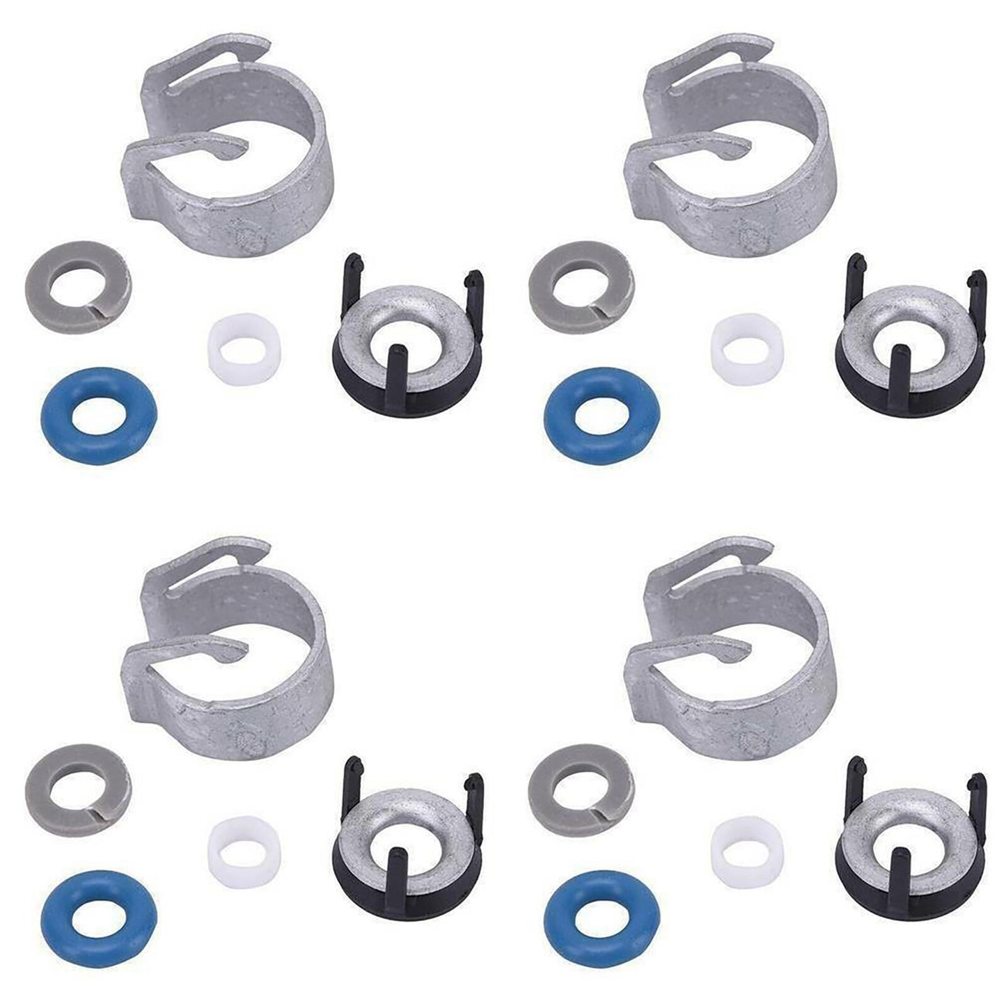 4Set Fuel Injector O-ring Seals Replace Kits for AUDI A3 A4 A5 A6 Q3 TT Q5 for VW