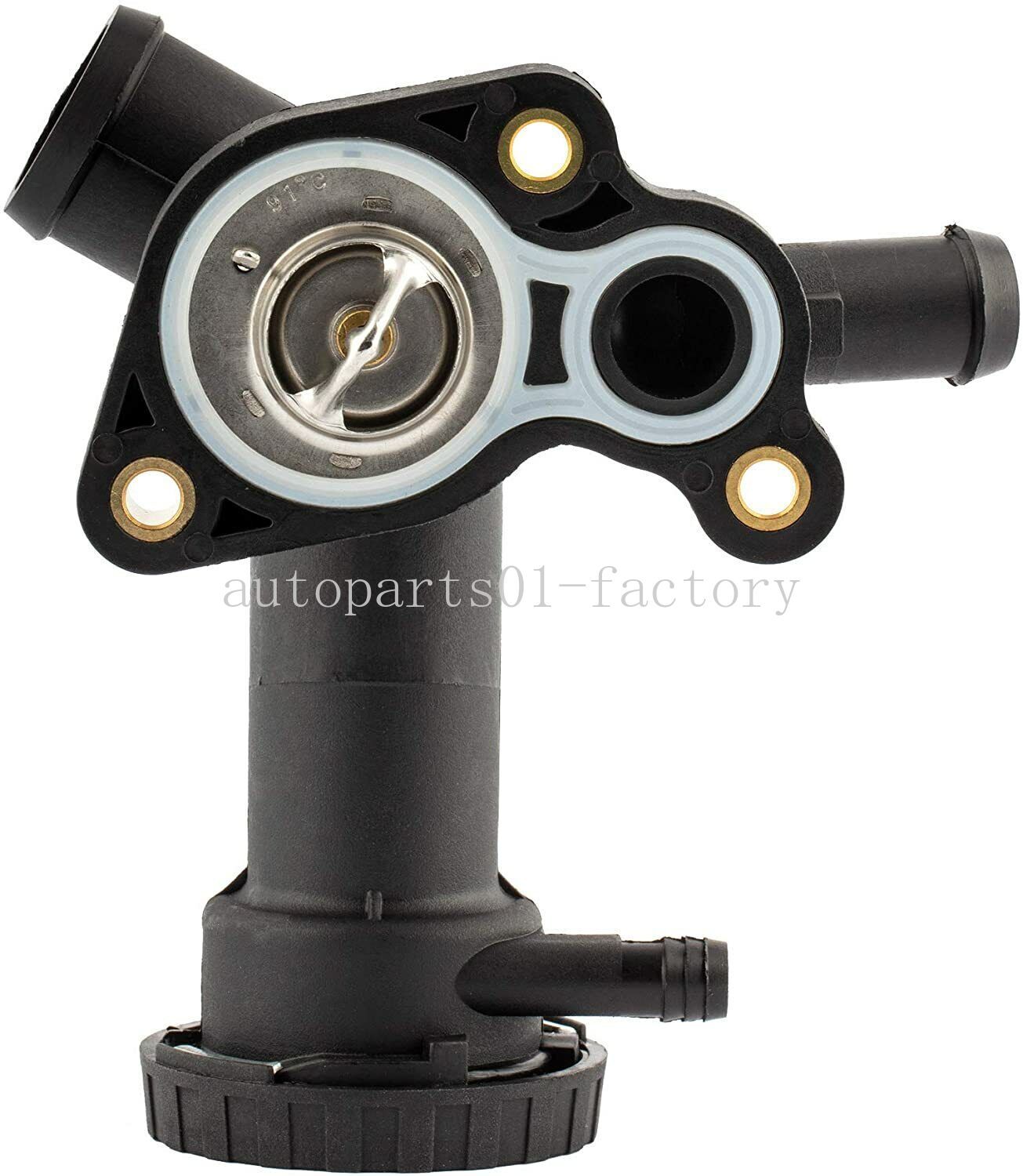 Thermostat With Gasket  Housing Kit Assembly for Mini Cooper R50 R52 R53 02-08
