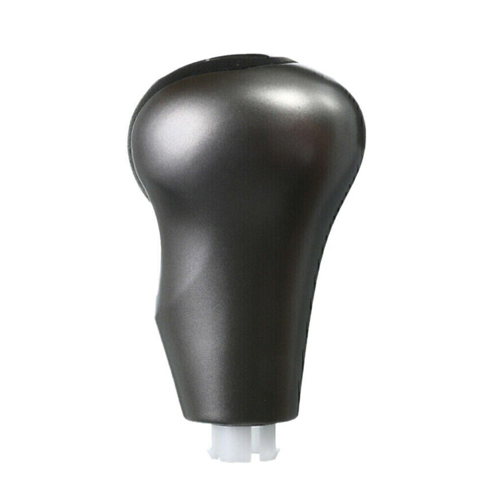 Shift Knob Black Leather W/Chrome Finish Fit for Honda for Civic 2006-2011 54102-SNA-A02
