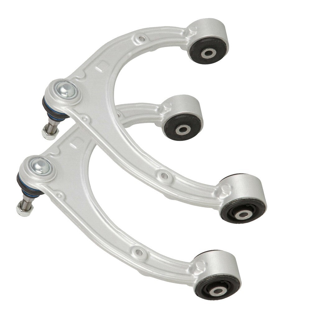 Four new front upper and lower control arms for Porsche for Panamera 2010-2013.