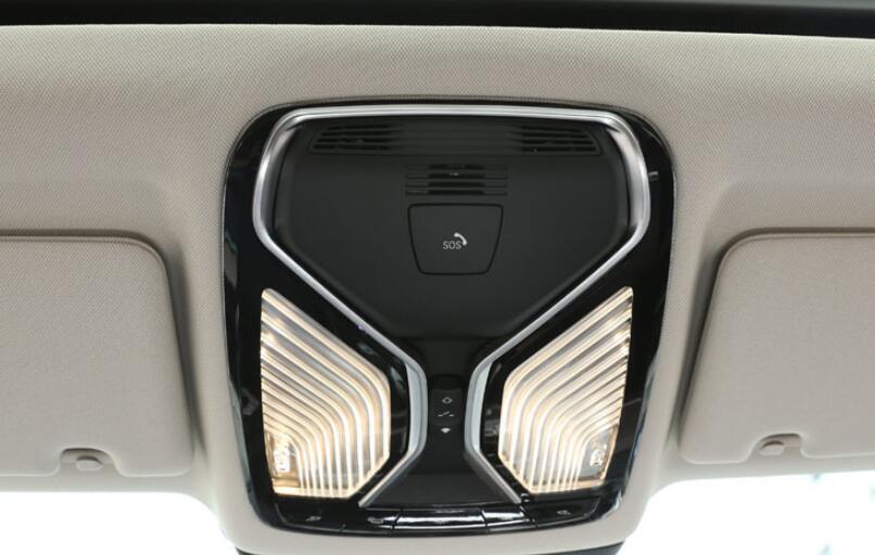 Silver ABS Lamp Frame Trim Front Reading Light for BMW X3 G01 X4 G02 2018-2021
