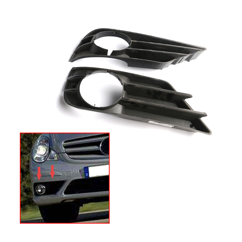 2pcs For 2006-2010 for Mercedes W251 R320 Left + Right Bumper Fog Light Grille Grill