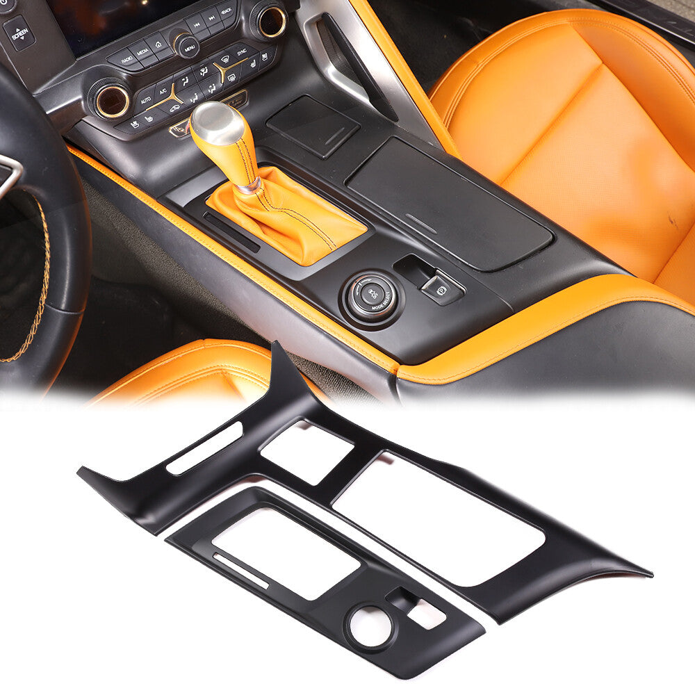 ABS, red interior, 4WD, gear shift cover trim for Toyota Tenderra 2022-2023