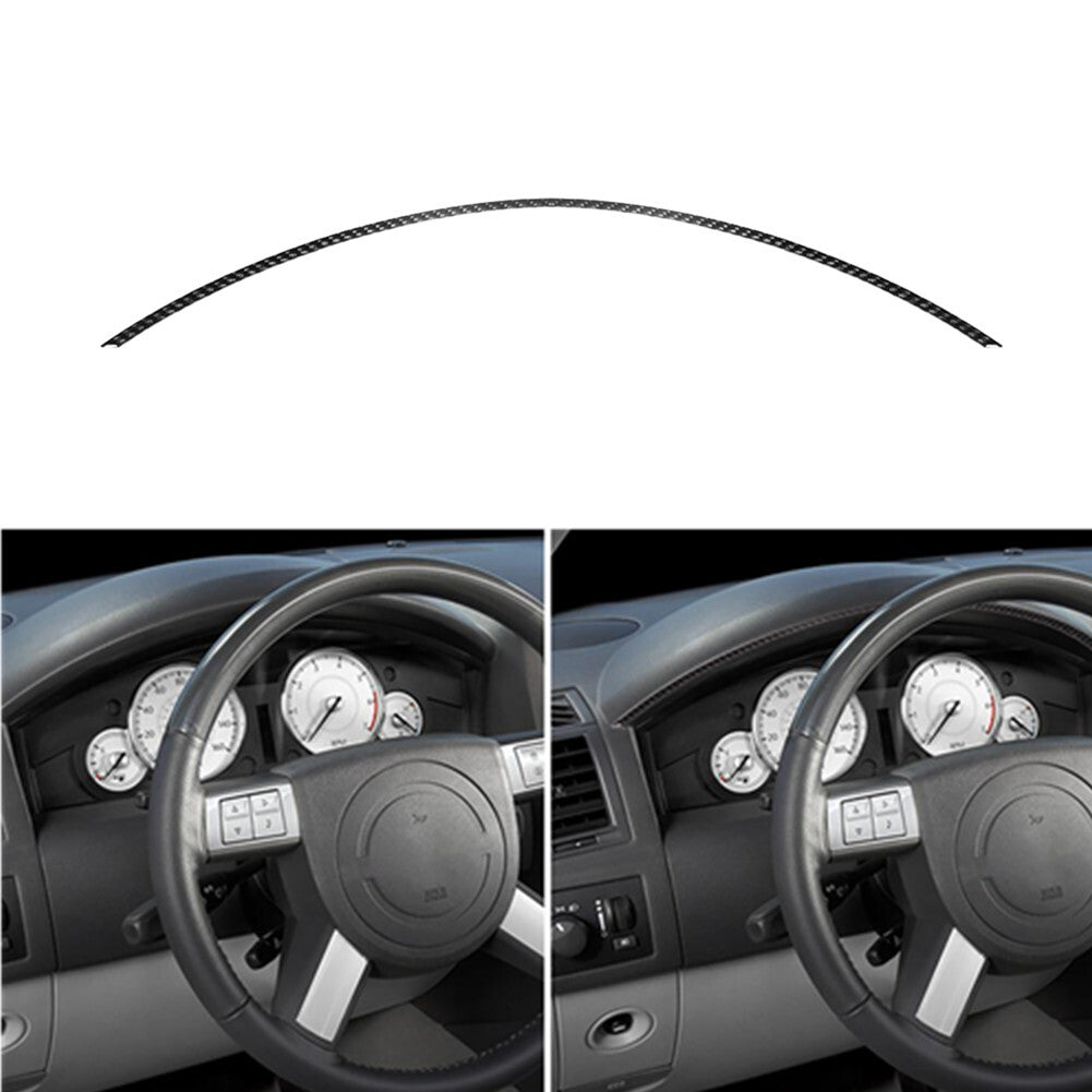 Carbon Fiber Above Speedmeter Surround Cover Trim for Chrysler 300 2005-2007