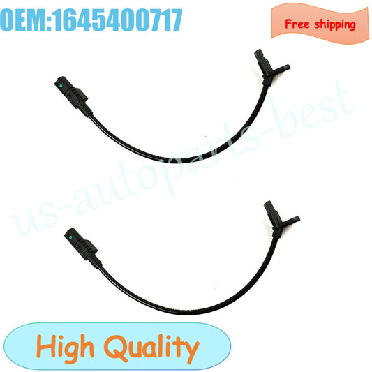 2 x Front Rear ABS Wheel Speed Sensor For 06 2007-2011 for Mercedes-Benz ML350 R350