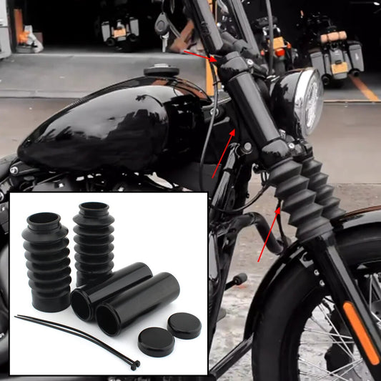 for Harley Street Bob Low Rider 18-UP Fork Cover | Upper/Lower Shock Absorber Sleeve