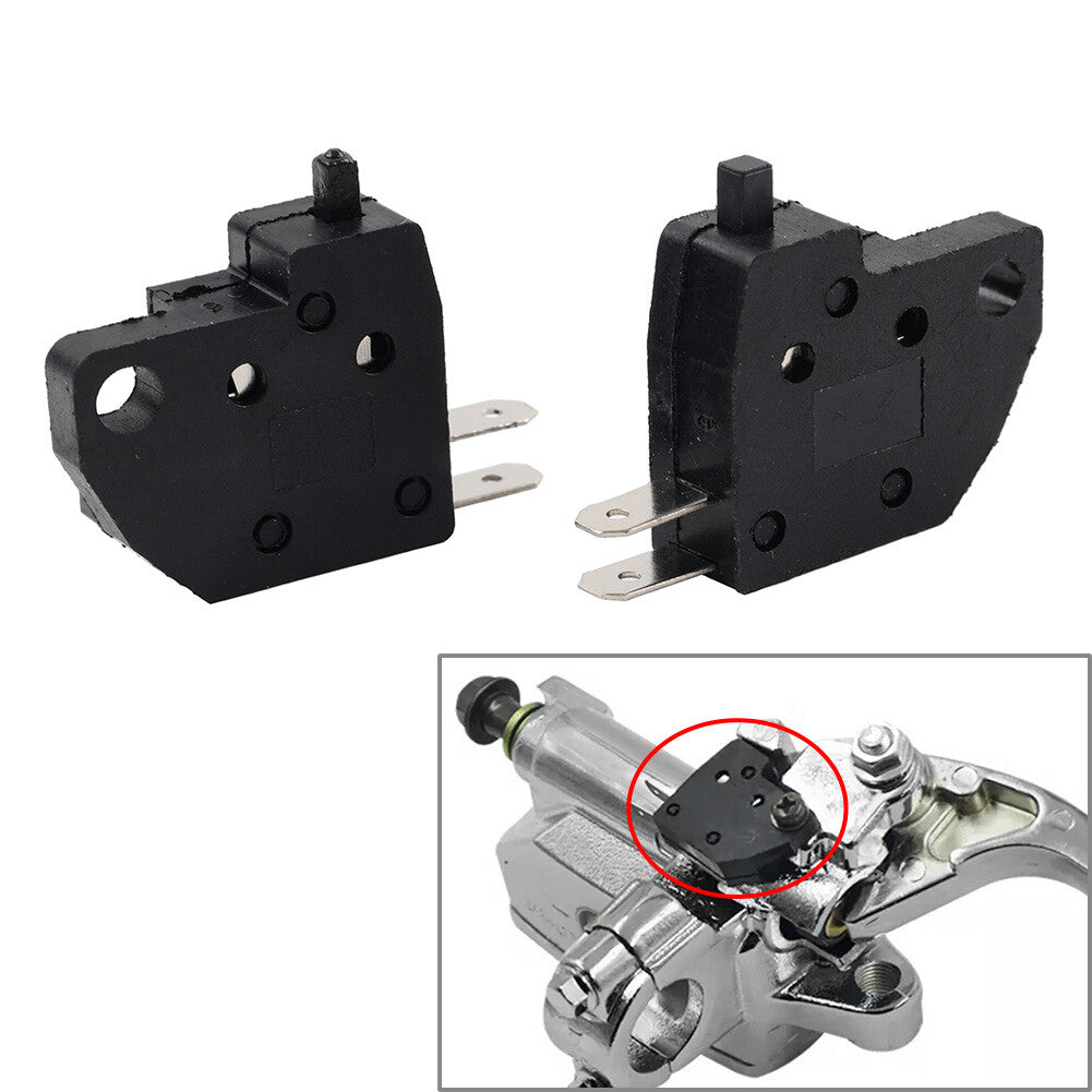 2x Motorcycle Front Brake Light Stop Lever Clutch Switch for Suzuki for Honda
