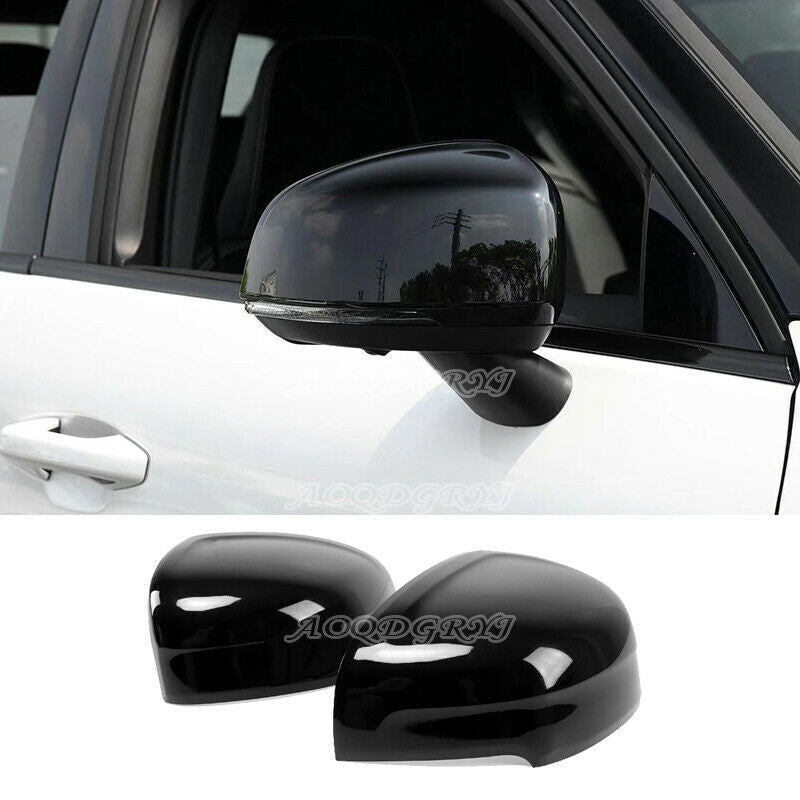 for Volvo XC40 2019-2023 Piano black Side Exterior Rearview Mirror Caps Cover