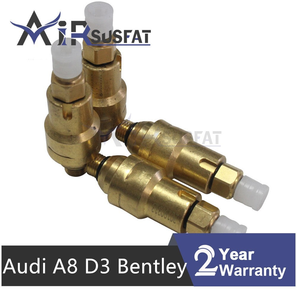 4x Front Rear Air Suspension for Audi for A8 D3 for Bentley for VW Phaeton Residual Valves