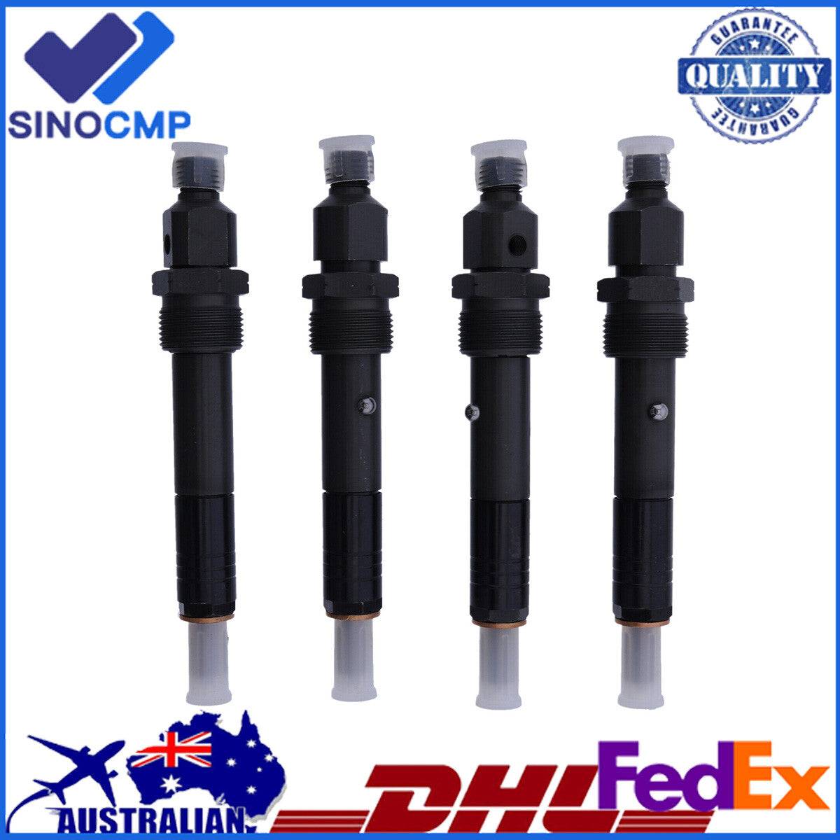 4Pcs Fuel Injector U2645A058 B00904A for Perkins AM AR AS 1004-42 1004-40TW