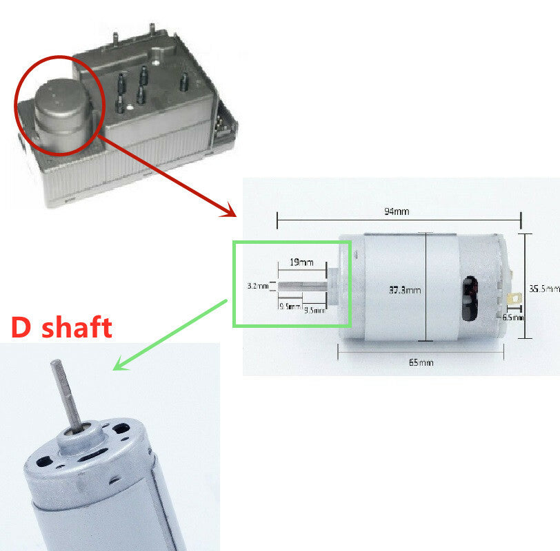 2PCS Door Suction Pump Motor for Mercedes W140 S300 S320 S400 S500 S600 W124
