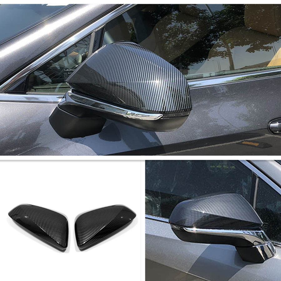 Carbon Fiber Rearview Mirror Cover Trim Fit for Lexus RX350 RX450H 2016-2022