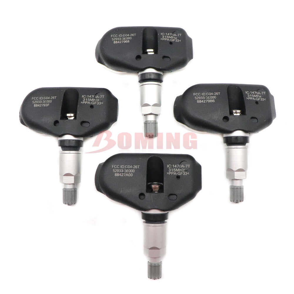 Set of 4 TPMS 52933-3E000 Fits for HYUNDAI SONATA Tire Pressure MONITOR Sensor