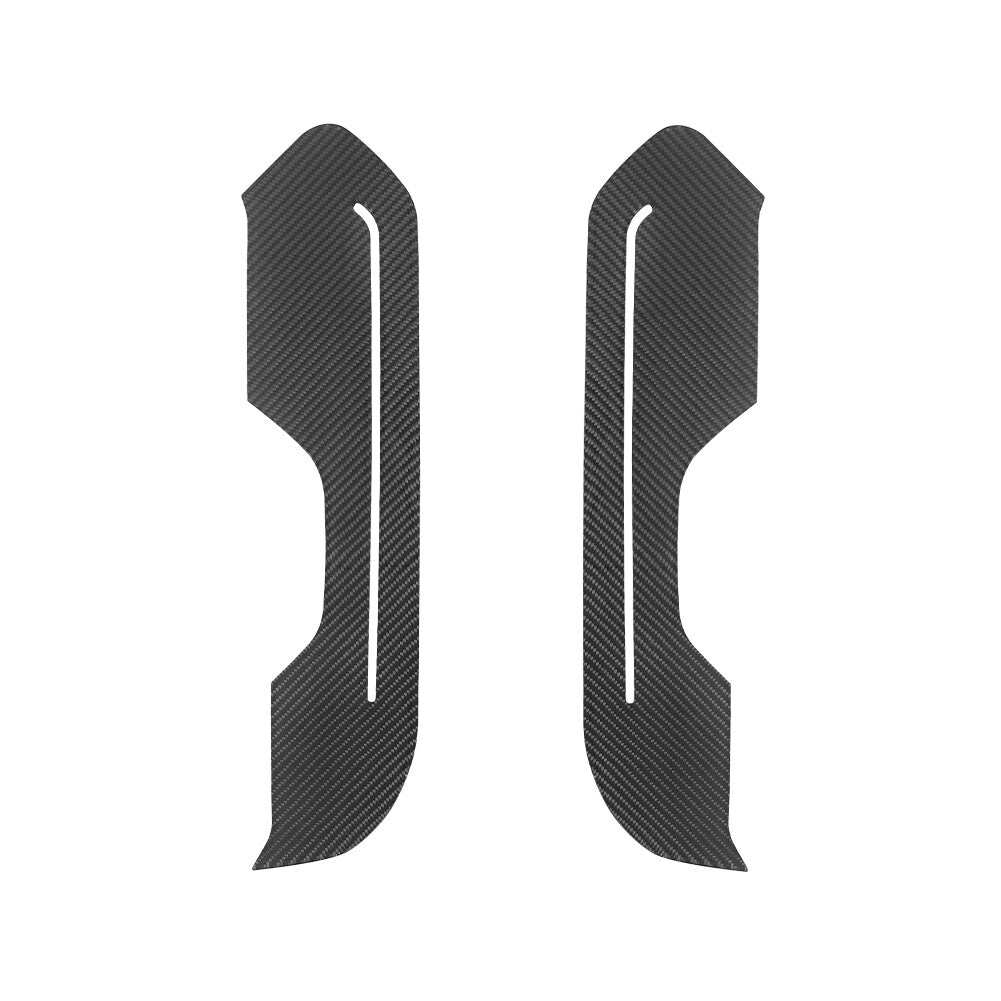 4X Carbon Fiber Door Panel Cover Trim for Jeep for Wrangler JL 2018+ Gladiator 2020+
