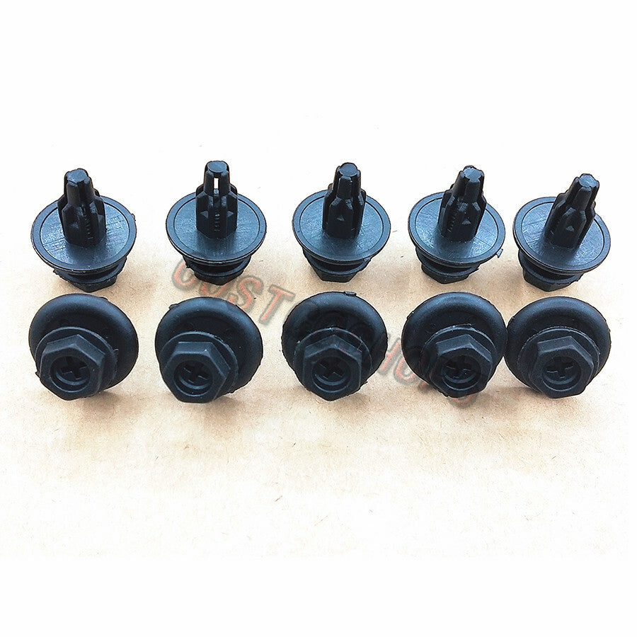 10X Engine cover liner lock Clip for Honda for Civic EG EK Del Sol Accord Odyssey