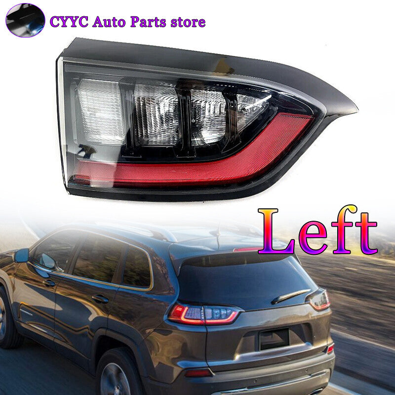 for Jeep Cherokee 2019-2021 1Pcs Left Inner LED Tail Light Rear Brake Stop Lamp