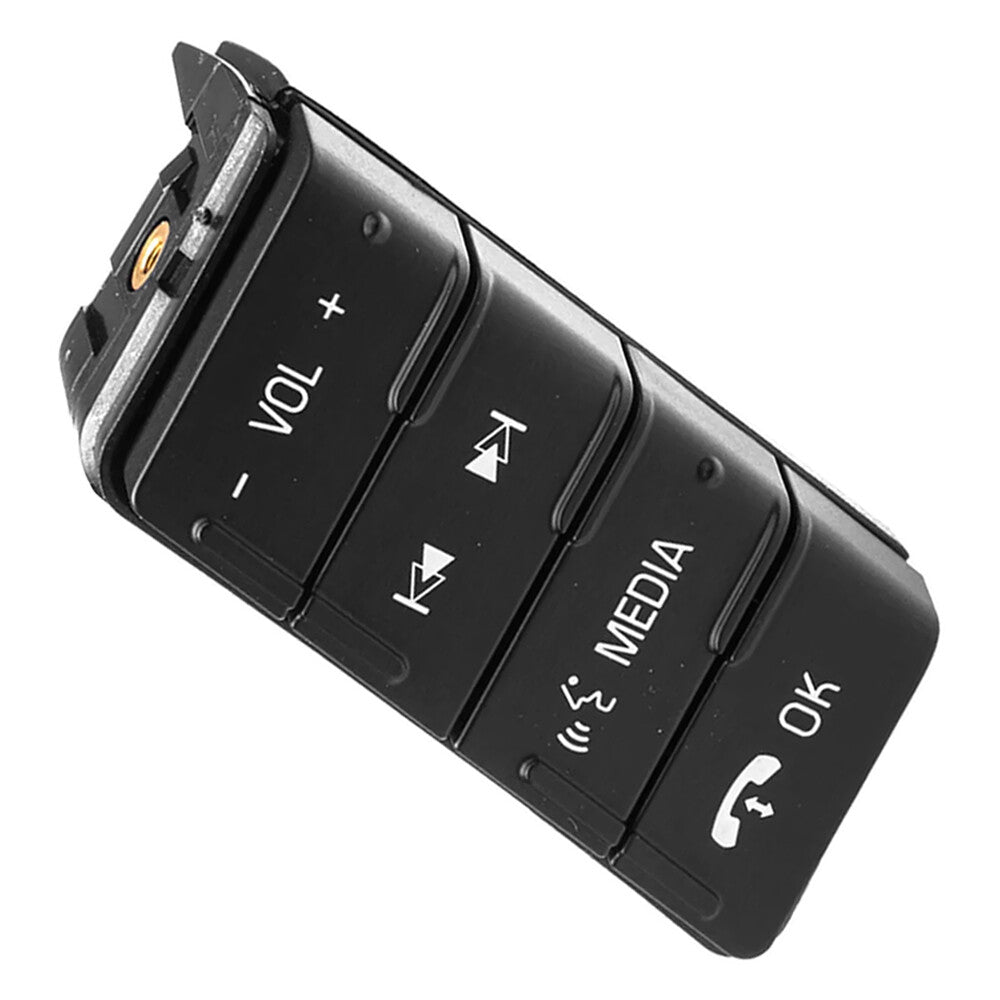 Front Hand Media Volume Control Switch Button Black Fits For F-150 2011-2014