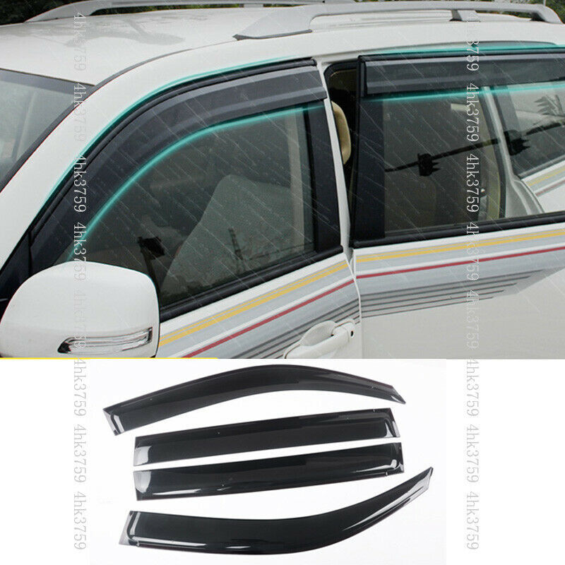 for Toyota for Land cruiser LC200 08-21 Weathershields Weather Shields Window Visors
