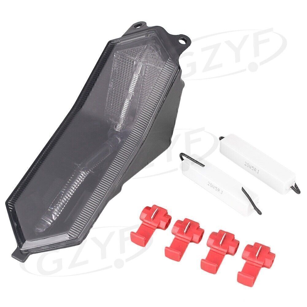 LED Tail lights Brake Lamp w/ Signal for Yamaha YZF R1 R1S 2015 2016 Black