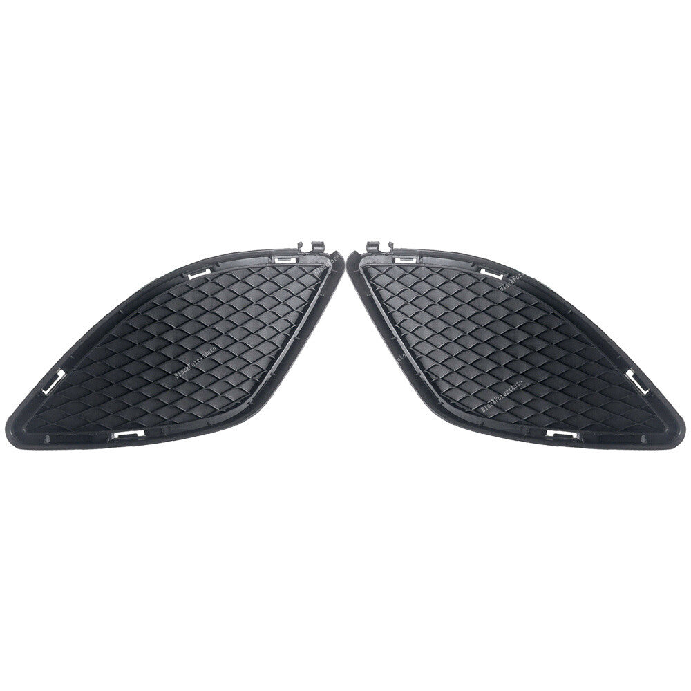2X Front RHLH Bumper Mesh Grille Grid Cap For 14-16 for Benz W117 CLA 180/200/220