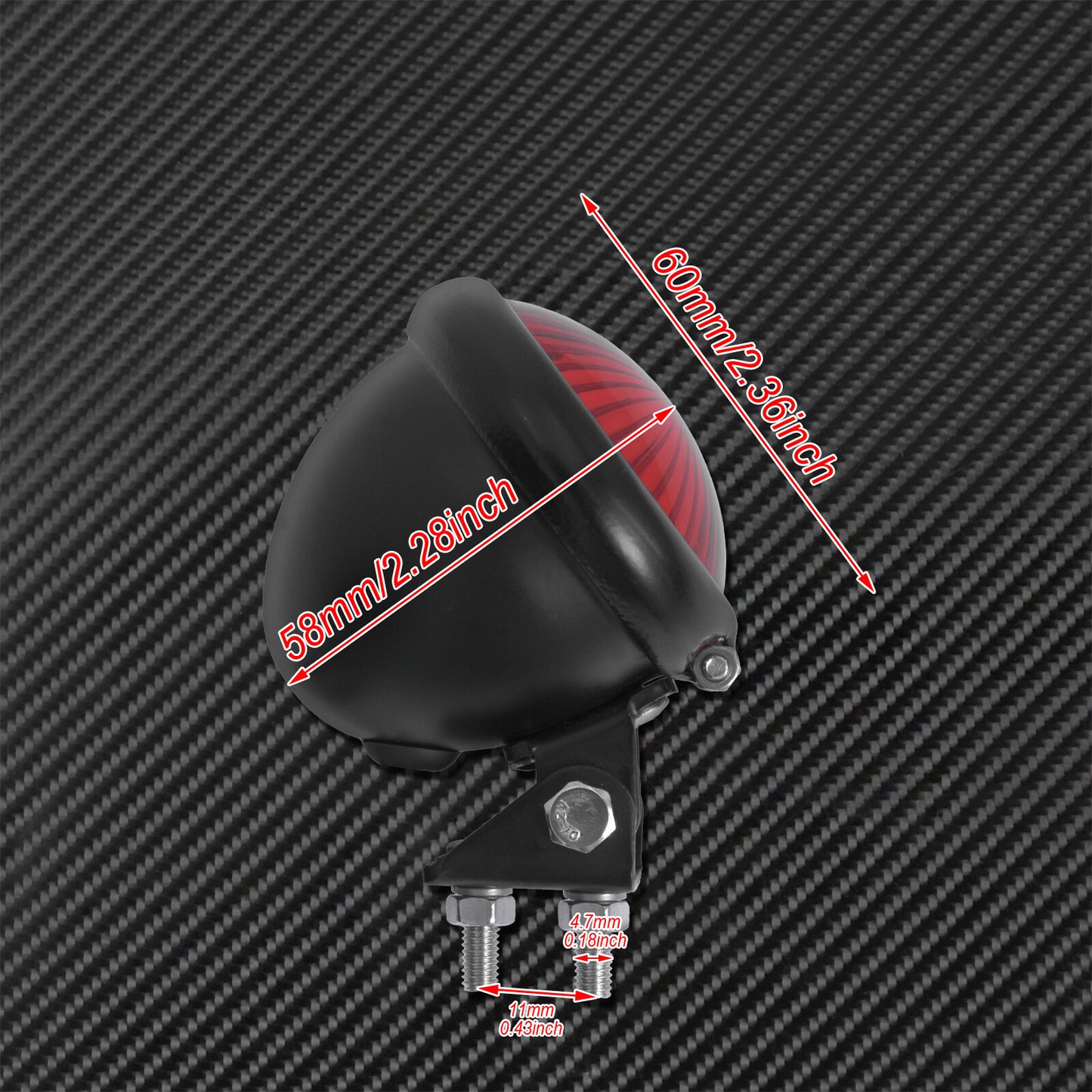 Motorcycle Rear Fender Tail Brake Stop Light Lamp Fit for Harley Chopper Bobber