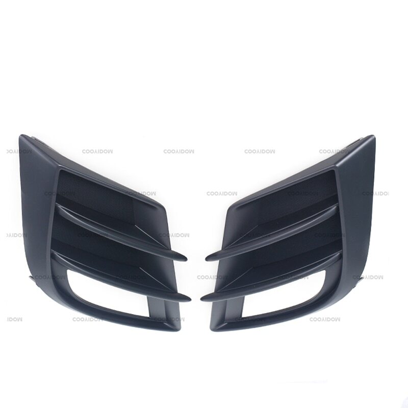 Pair front bumper fog lamp cover left right For Mazda3 2009-2013 BL BK