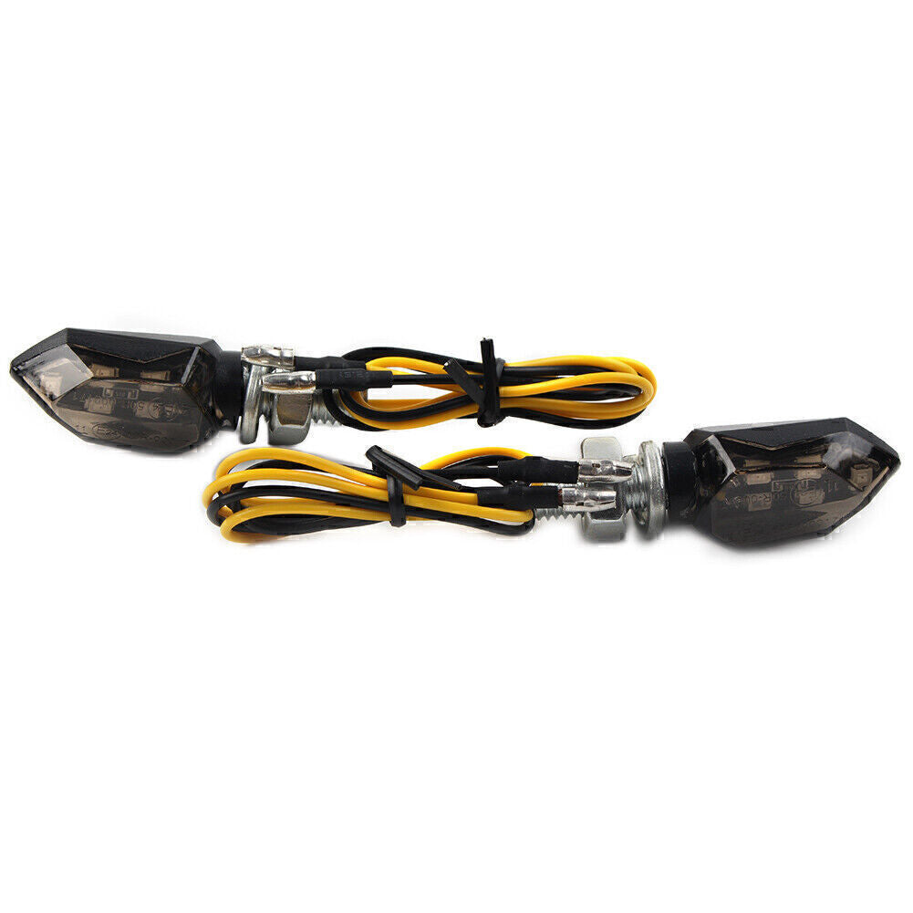 Smoke for Mini 12V LED Turn Signals Blinker Light Indicator Amber Lamp