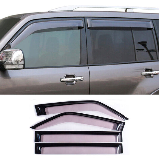 Window Visors Sun Rain Guard Deflector for Mitsubishi Pajero V93 V97 V73 V75 V77