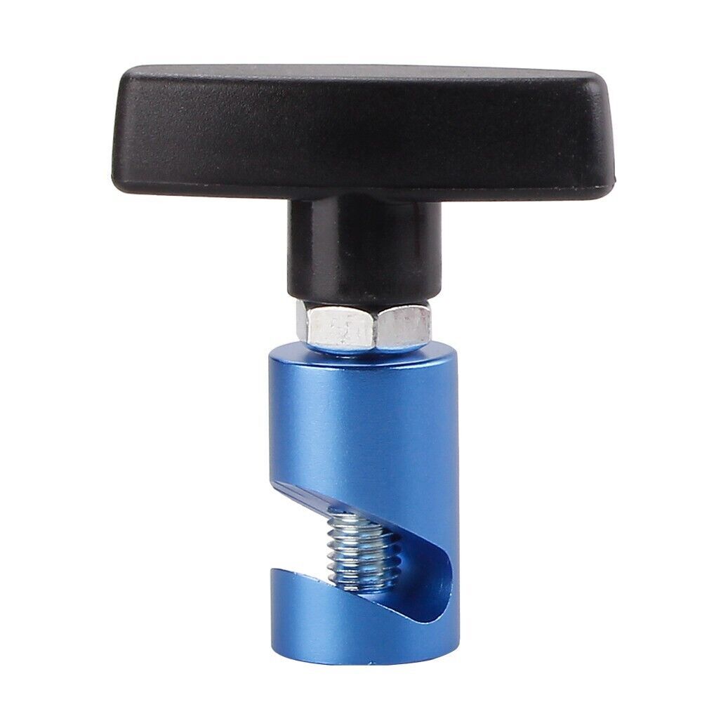 Blue Automotive Hood Car Lift Rod Support Clamp Shock Strut Stopper Retainer
