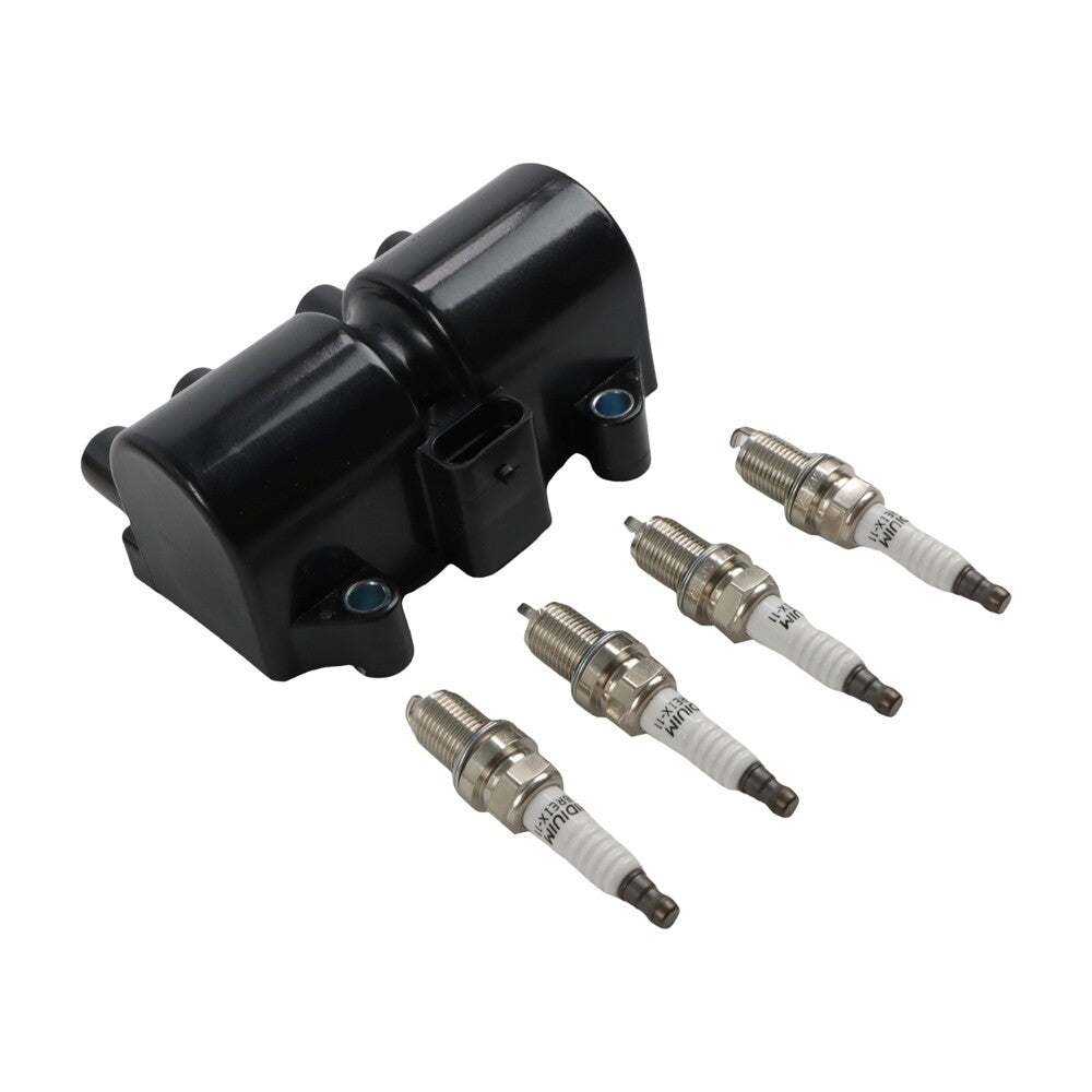 4X Ignition Coil  4X Iridium Spark Plugs for Chevrolet Aveo for Chevy for Suzuki UF503