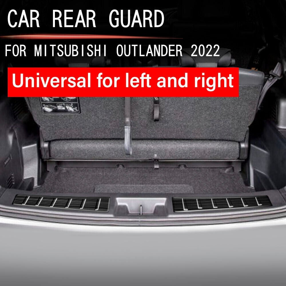 Inner Trunk Rear Bumper Protector Scuff for Mitsubishi Outlander Car Accessories