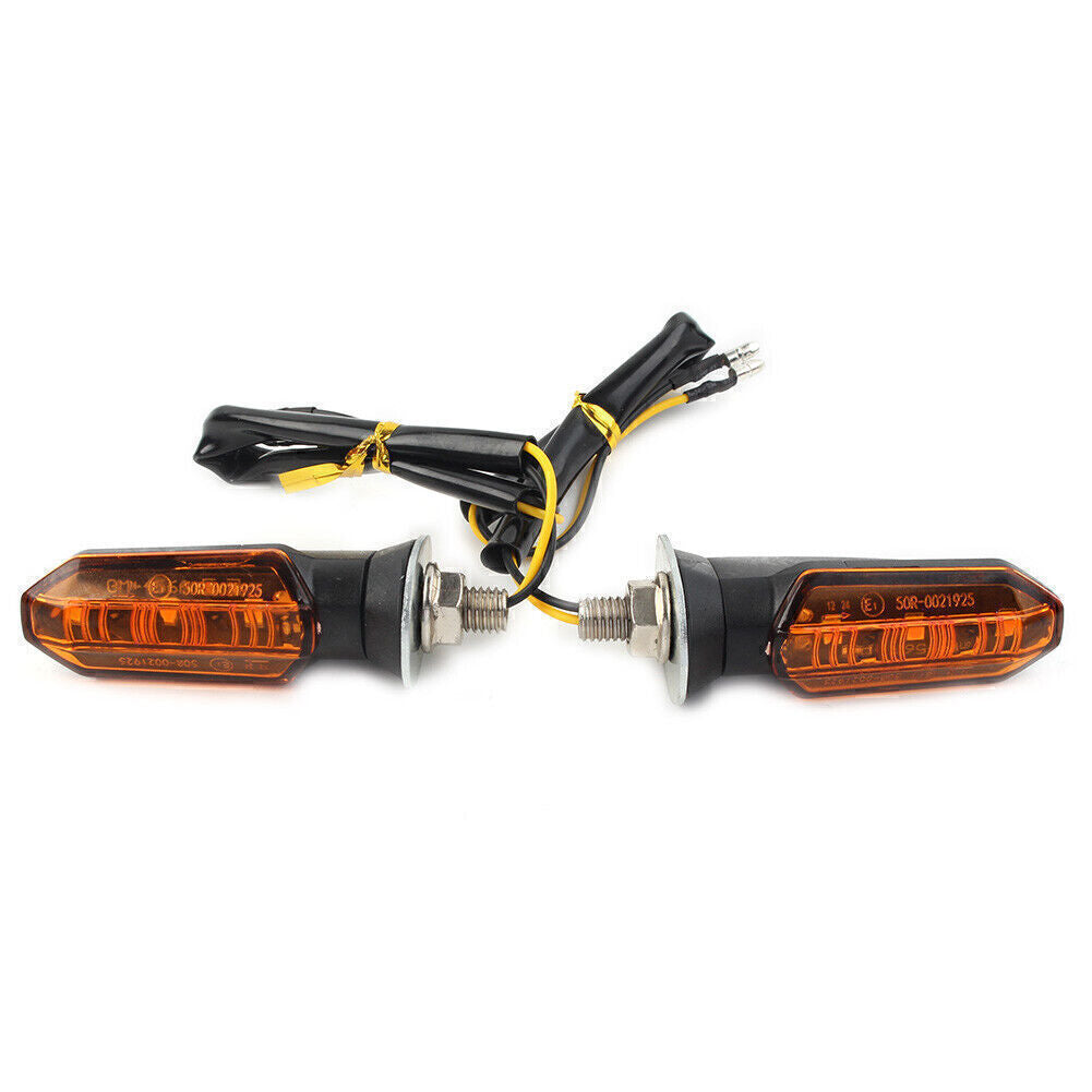 Universal Motorcycle LED Turn Signal Light Indicator Amber Blinker Lamp Amber