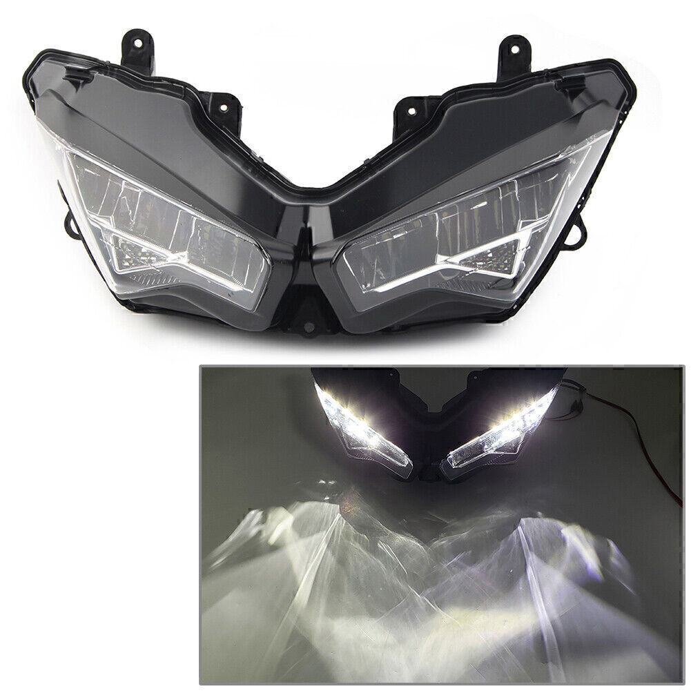 1X For 2018-2020 2019 for Kawasaki Ninja400 Front Headlight Assembly Headlamp ABS